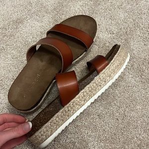 Madden Girl Wedged Slides